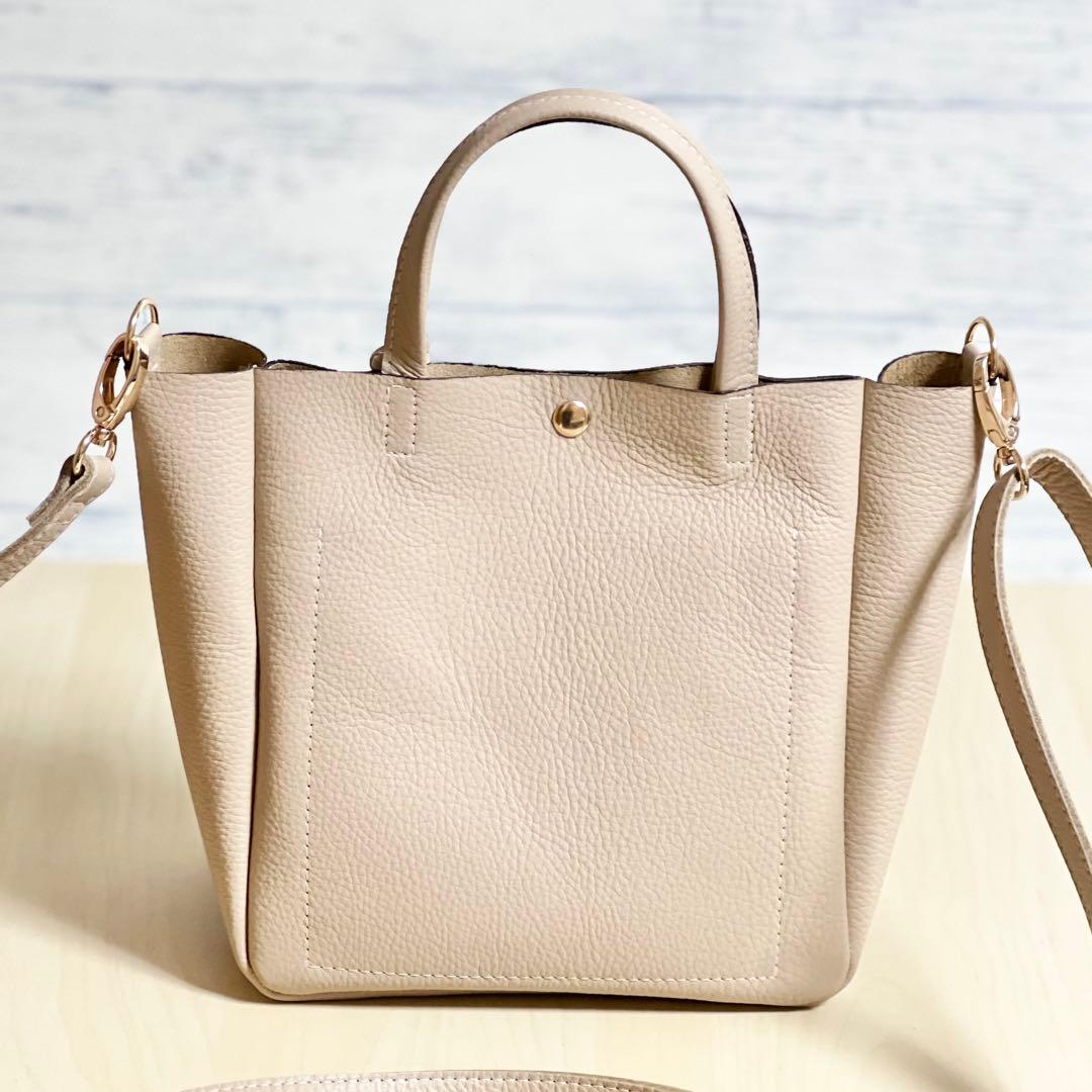 オーダー用　トート型本革ショルダーバッグ