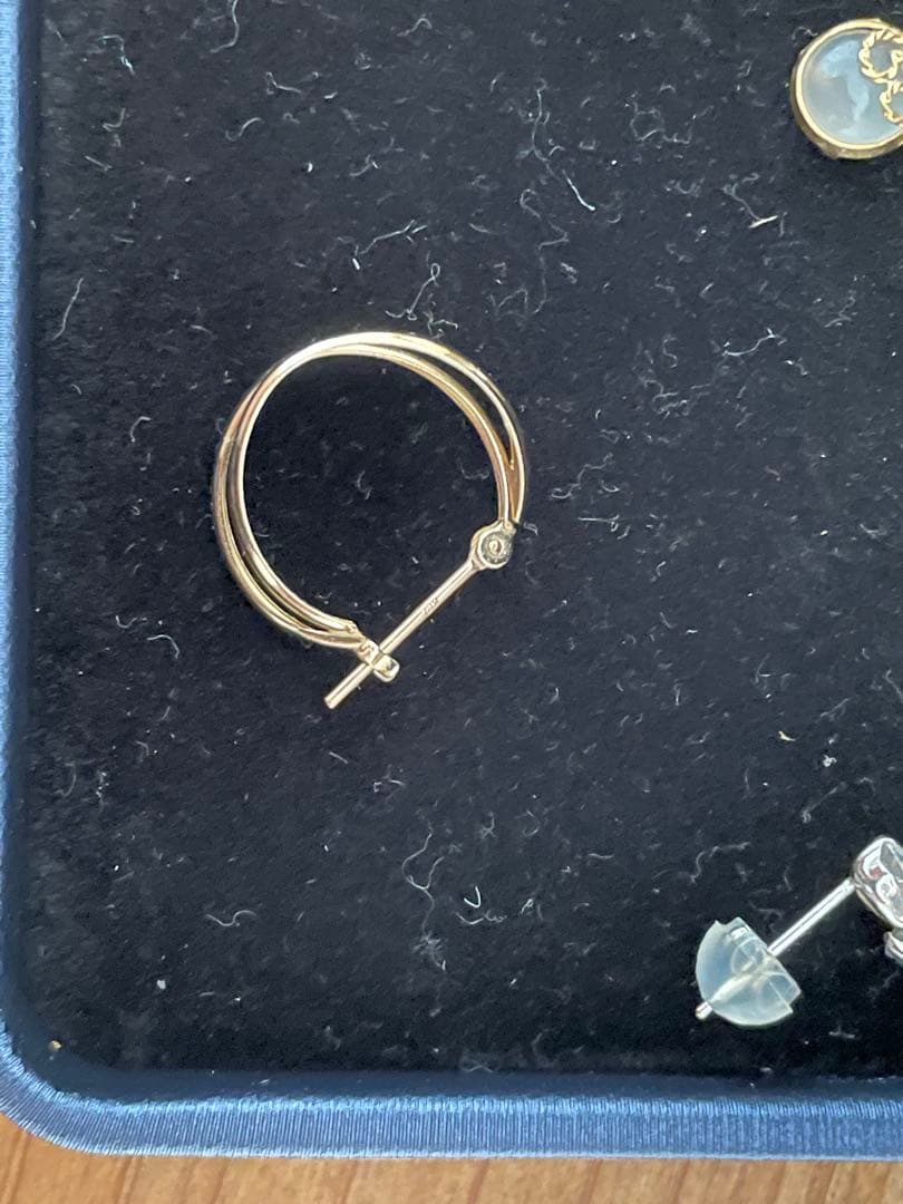 片耳ピアス K18 K10 K14 セット