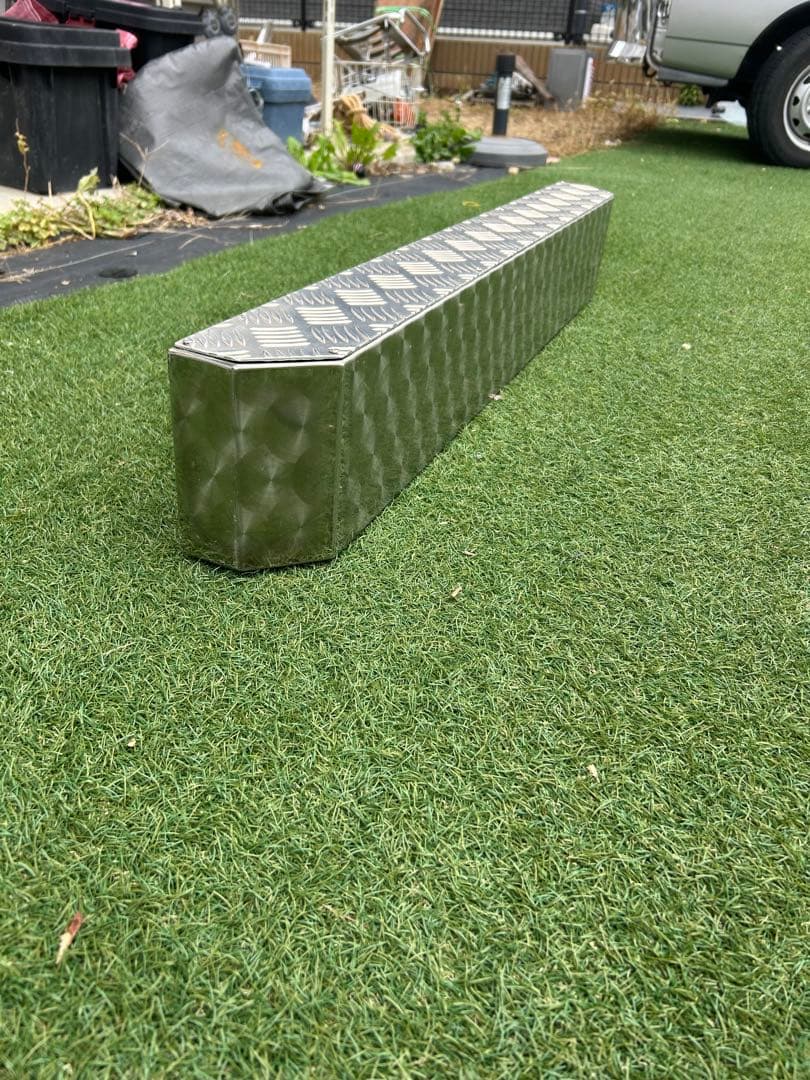 デコトラ　ウロコステンレス　リアバンパー