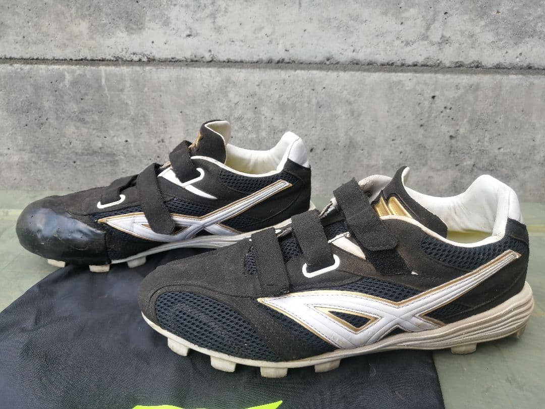 SSK プロエッジ スパイク ブロックソール 菊池モデル メッシュ 黒/金