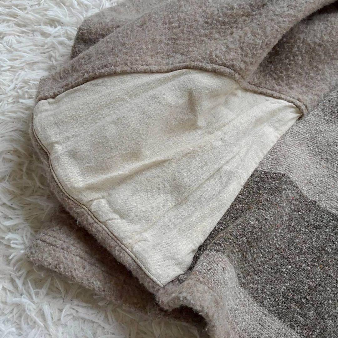 KAPITAL アーミーボーダー メタルボタン ファームジャケット 裏毛 秋冬