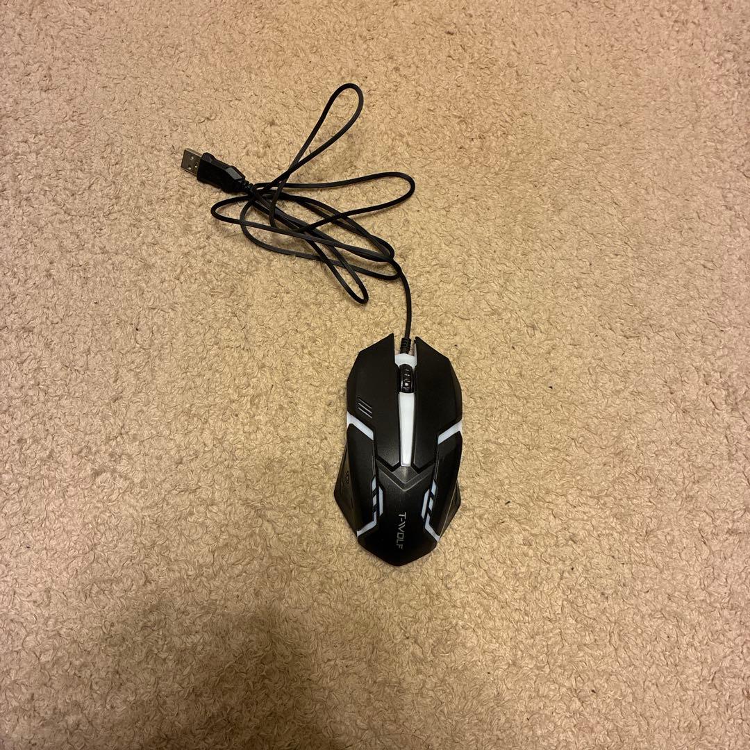 T-WOLF メカニカルキーボードとマウスその他まとめ売りセット