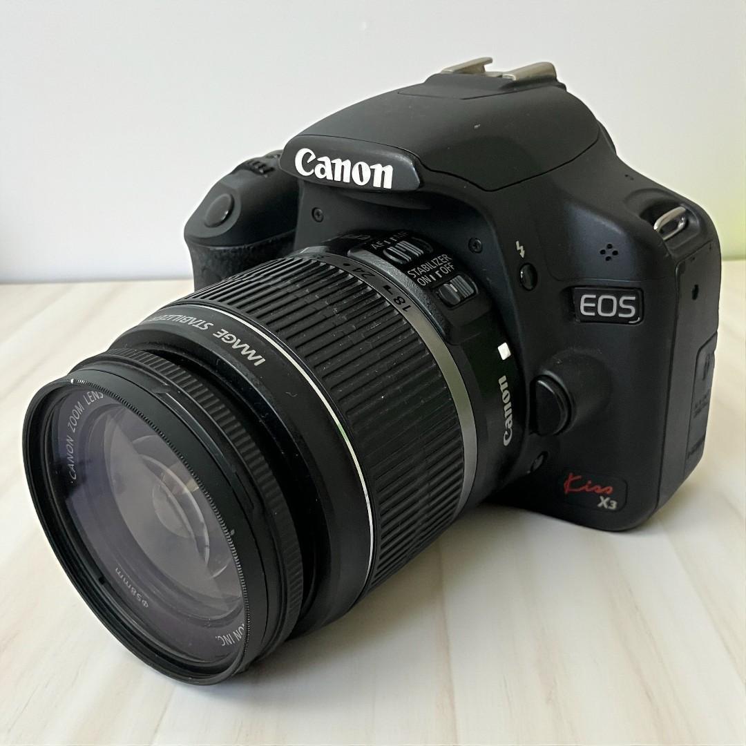 一眼レフデジタルカメラ/Canon Kiss X3/スマホ転送可/撮影枚数少