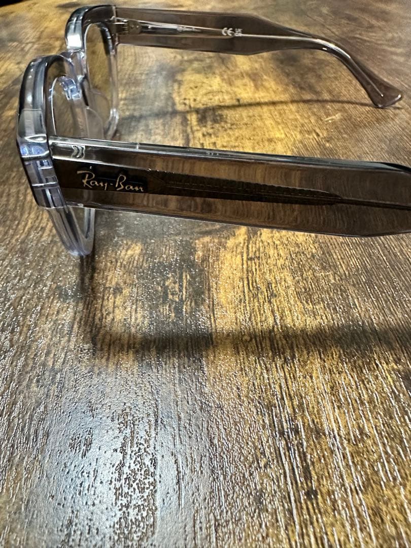 Ray-Ban クリアフレーム サングラス　メガフォークアイ