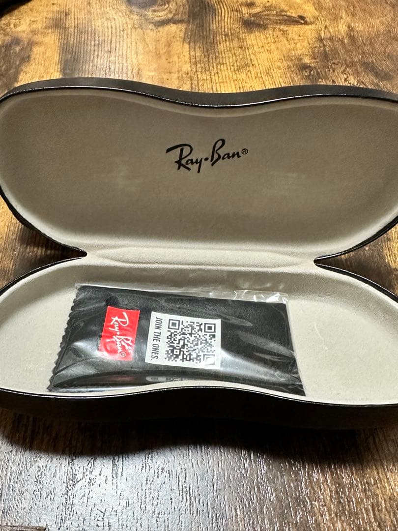 Ray-Ban クリアフレーム サングラス　メガフォークアイ