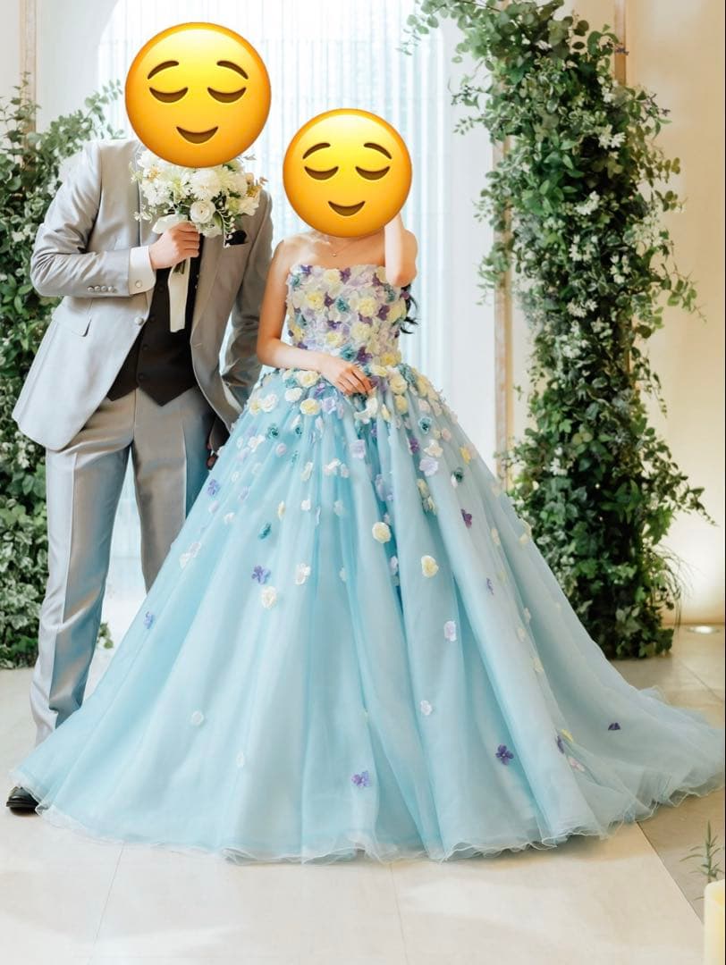 高級フォーシスアンドカンパニーウェディングドレス 3〜７号小さいサイズ