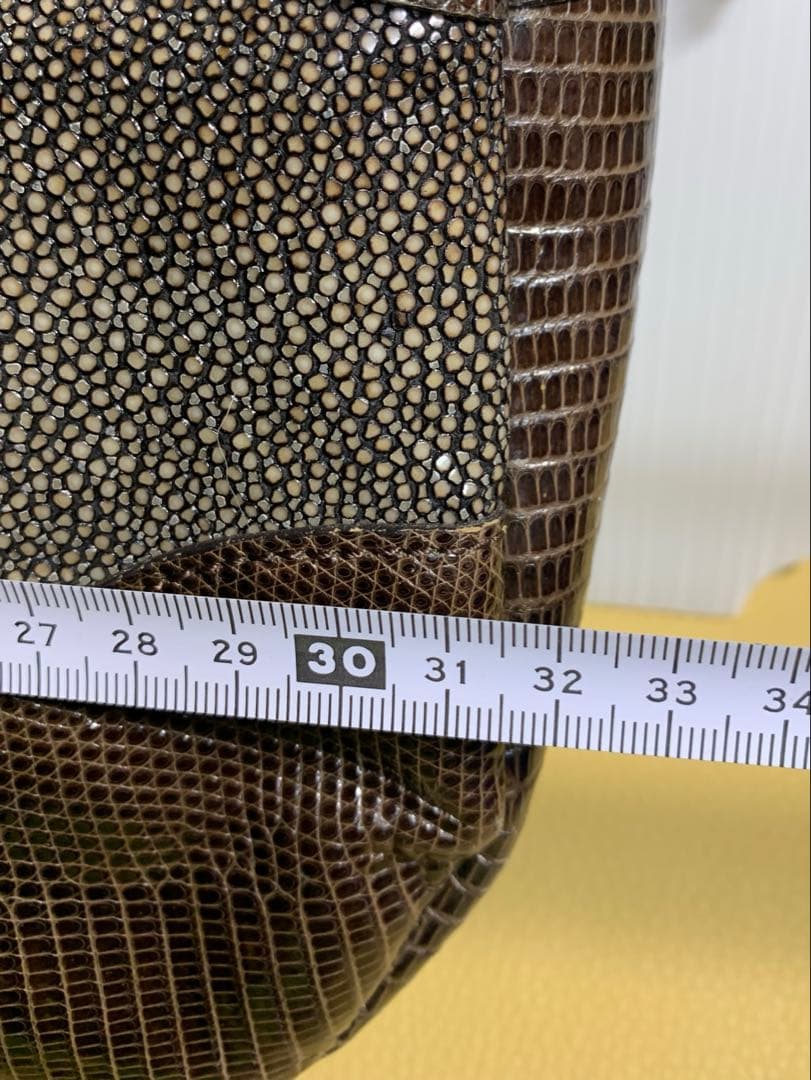 スティングレイ（エイ革）&リザードバック　ポーラ