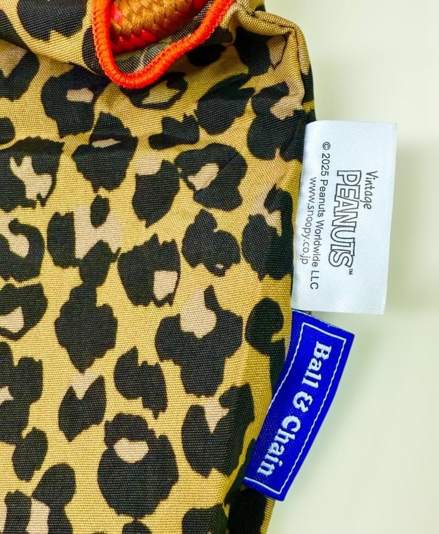 新品 大阪 限定 スヌーピー ヒョウ柄 エコバッグ Ball & Chain