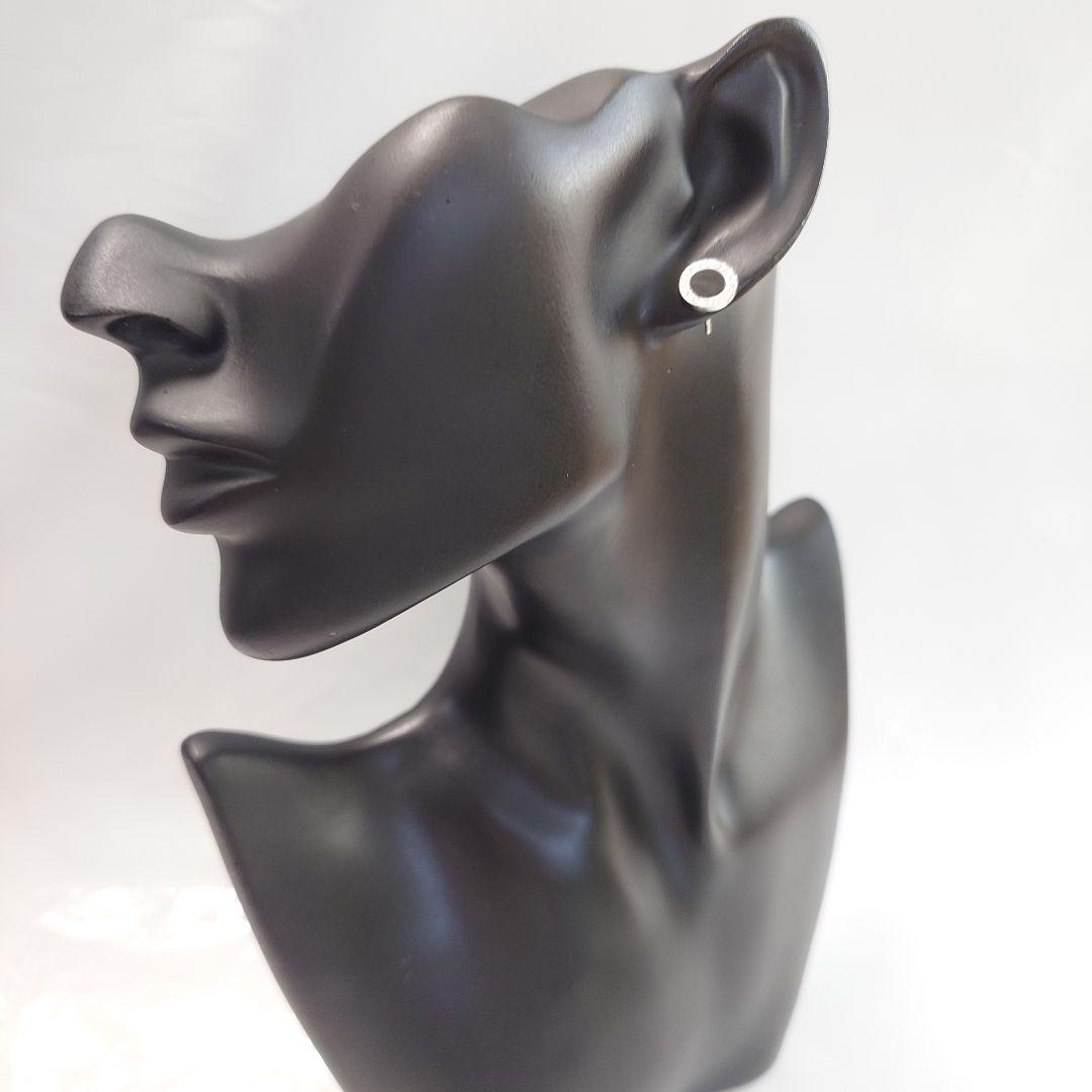 BVLGARI ブルガリ ブラック オニキス ピアス 片耳用 6445