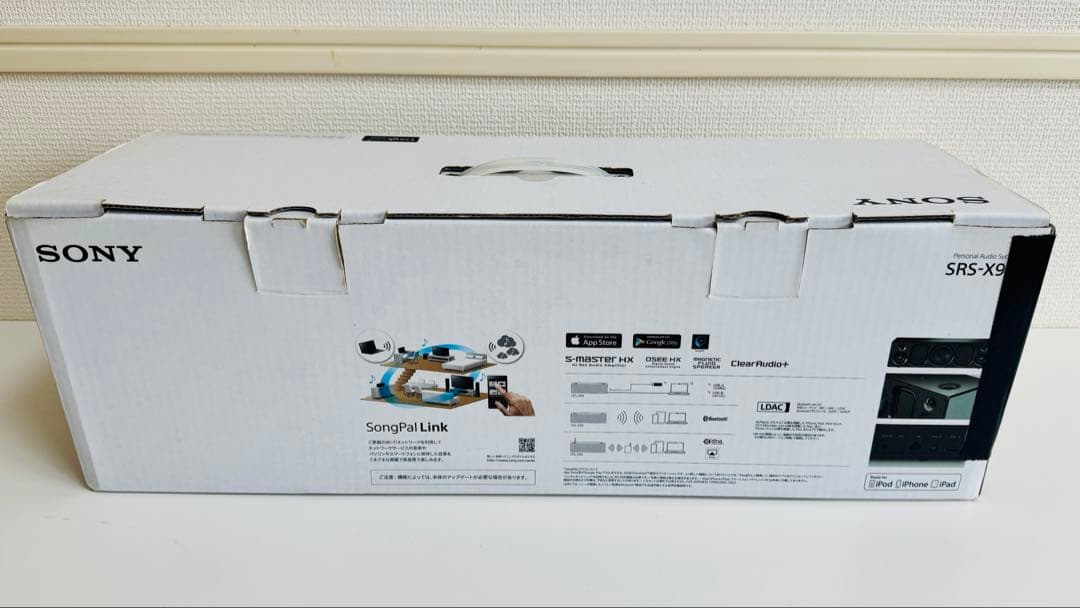 【状態良好美品】SONY SRS-X99 ハイレゾ対応 ブルートゥーススピーカー