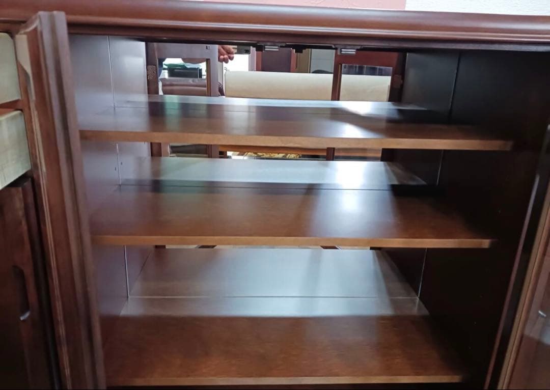 大雪木工 サイドボード キャビネット 収納棚