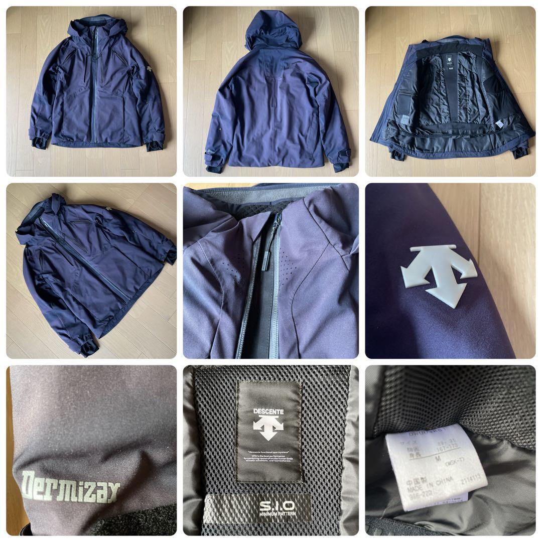 デサント DESCENTE スキーウェア 上下セット デモチーム中古サイズM