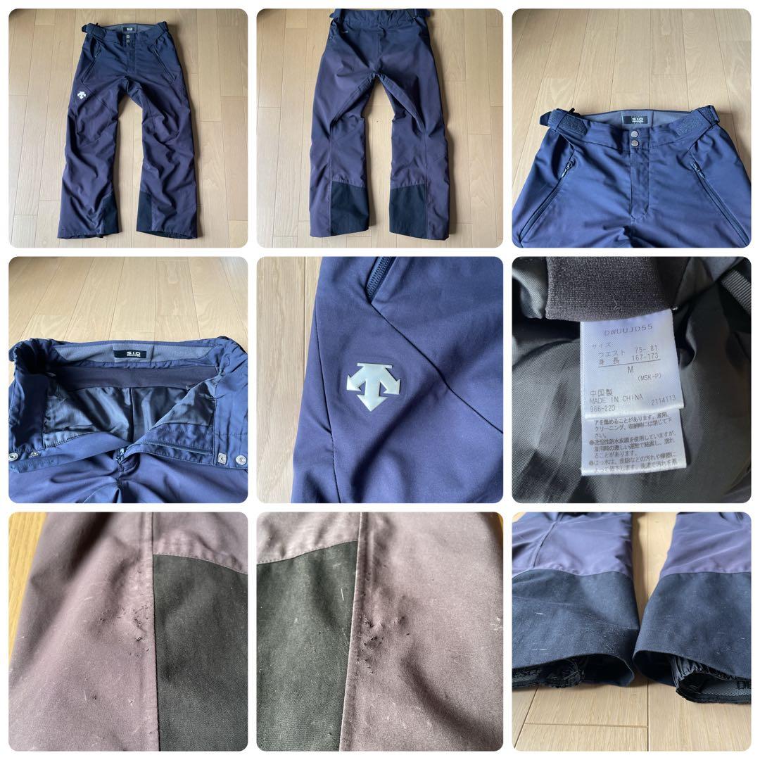 デサント DESCENTE スキーウェア 上下セット デモチーム中古サイズM