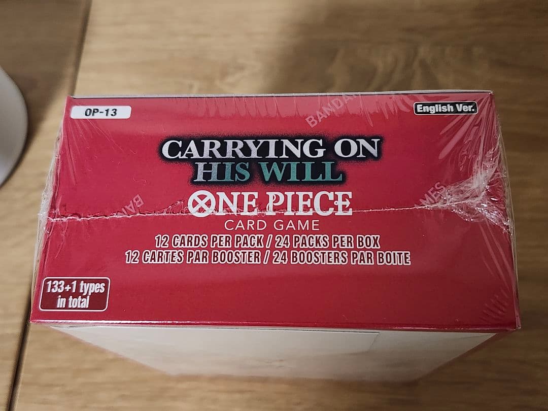 ONE PIECE Carrying on His Will OP13 英語版