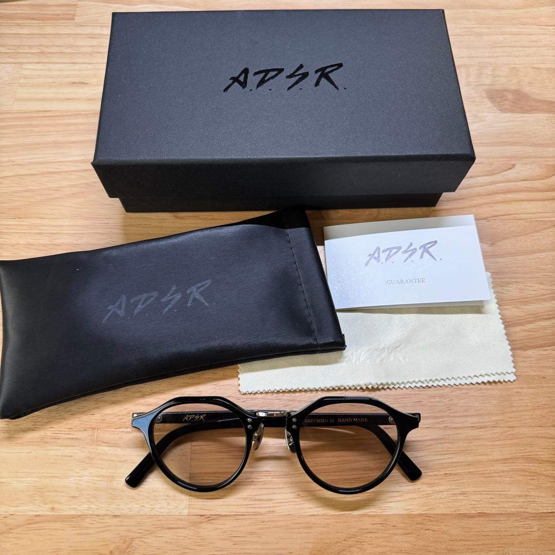 【美品】ADSR SATCHMO 01 サッチモ サングラス ブラウン