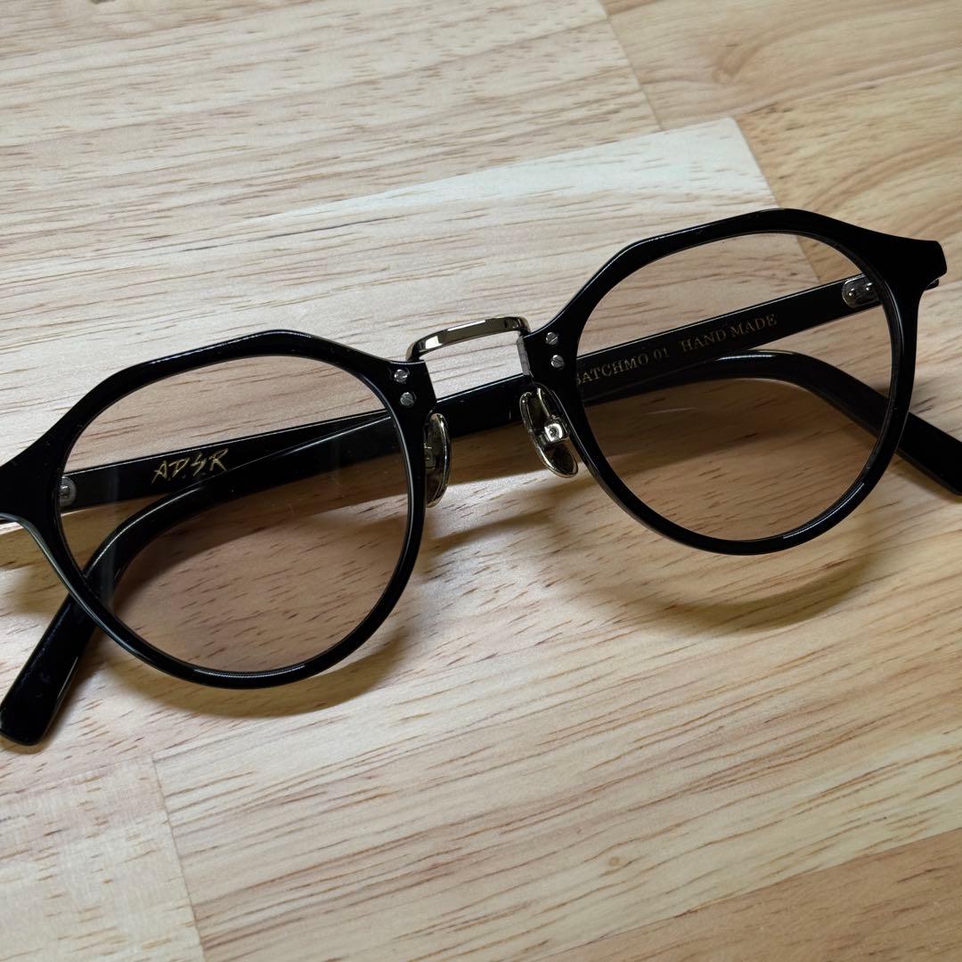 【美品】ADSR SATCHMO 01 サッチモ サングラス ブラウン