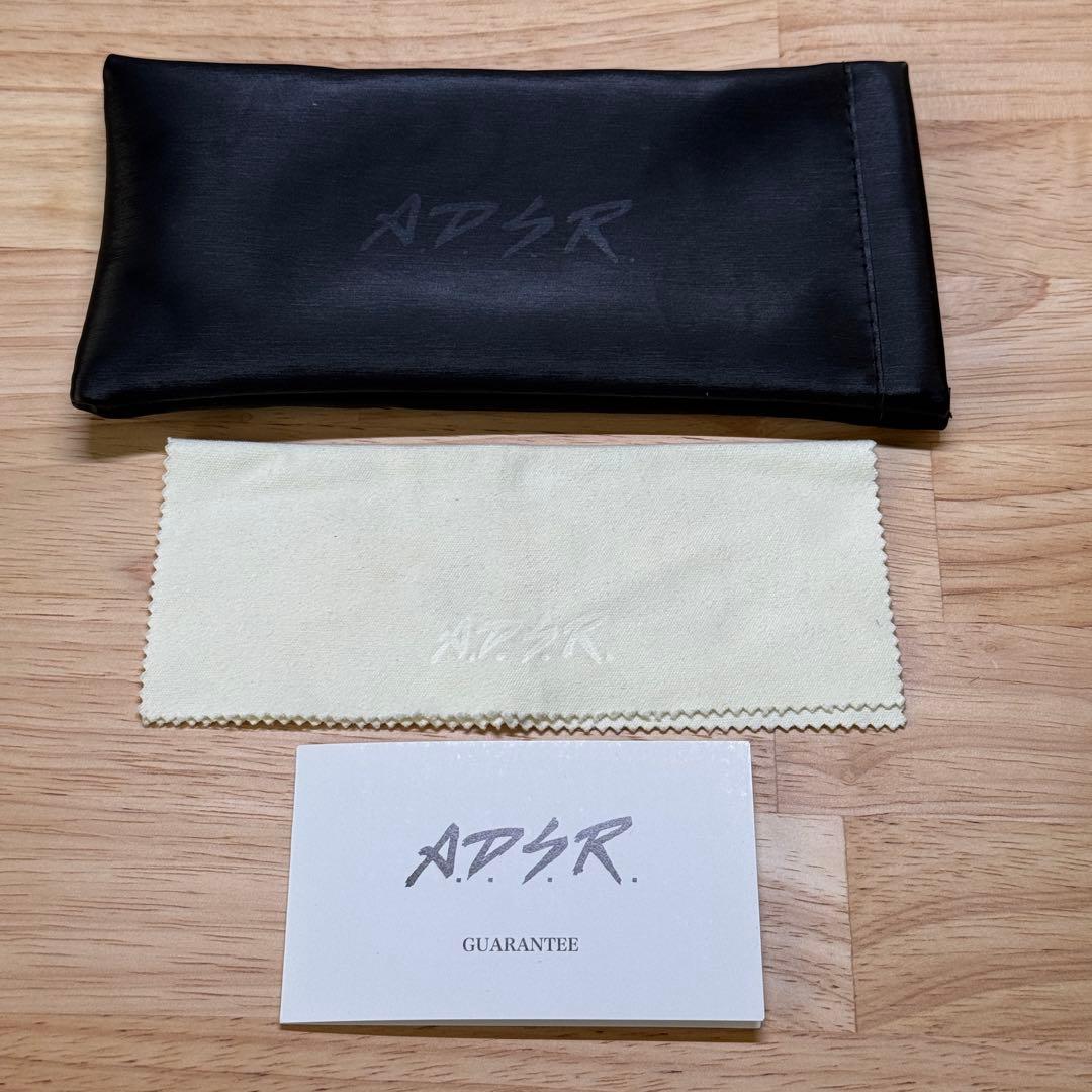 【美品】ADSR SATCHMO 01 サッチモ サングラス ブラウン