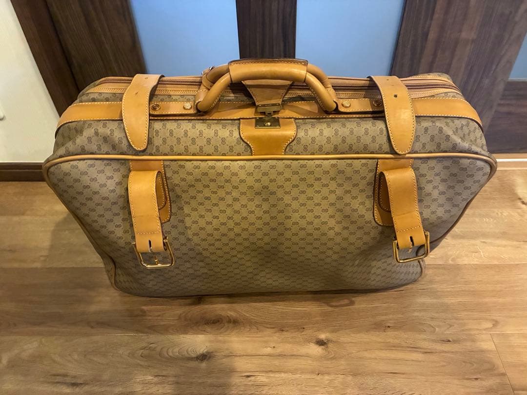 グッチ　トラベル　ボストン　バッグ