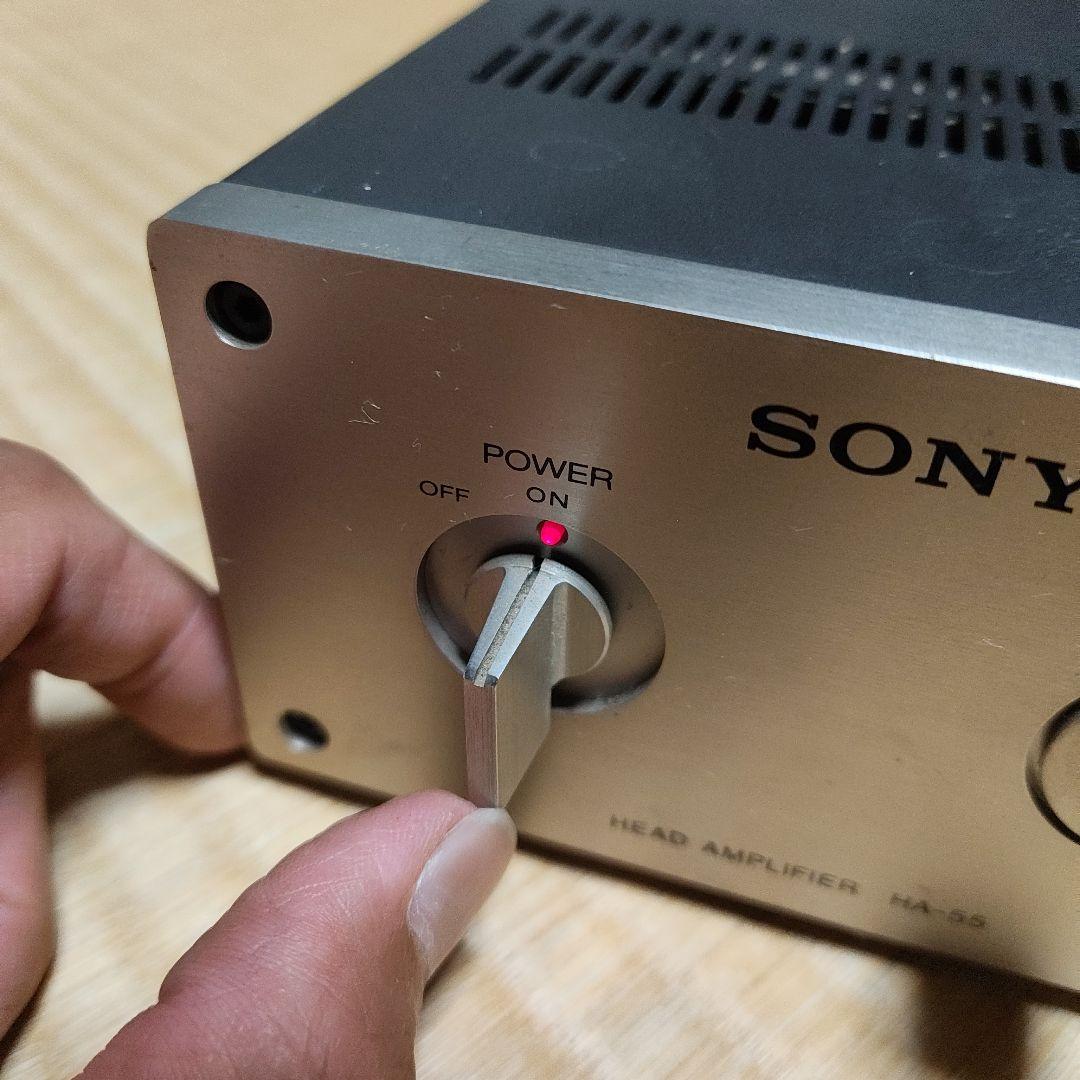 【動作未確認】HA-55 SONY アンプ