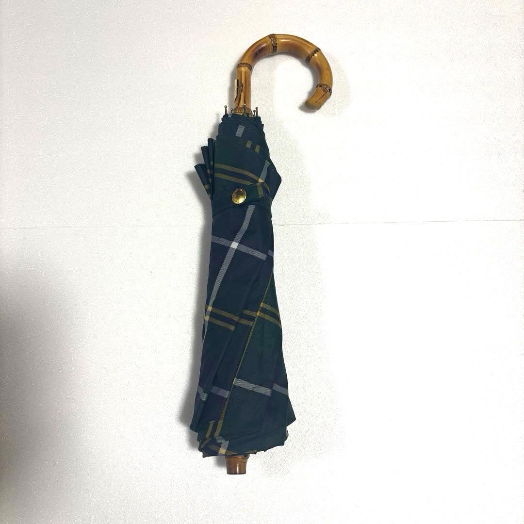 【美品✨】トラディショナルウェザーウェア　折りたたみ傘 チェック柄