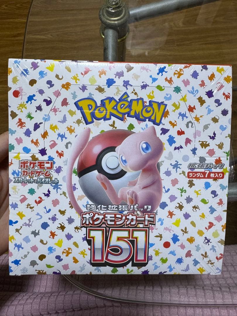新品未開封ポケモンカード151 シュリンク付き1BOX