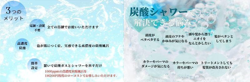 高濃度炭酸泉　炭酸シャワー　CO2 レギュレーター　 炭酸泉　お風呂　炭酸風呂