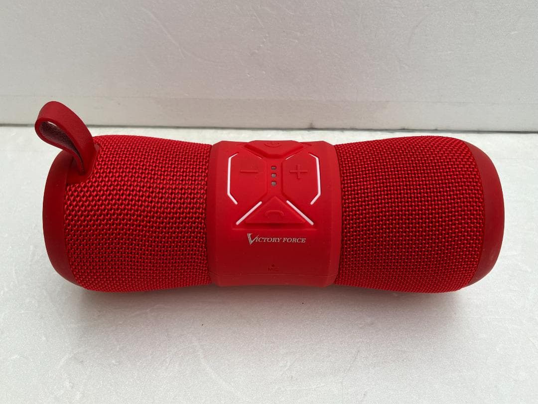 ★美品★オウルテック　Bluetoothスピーカー レッド OWL-BTSP06