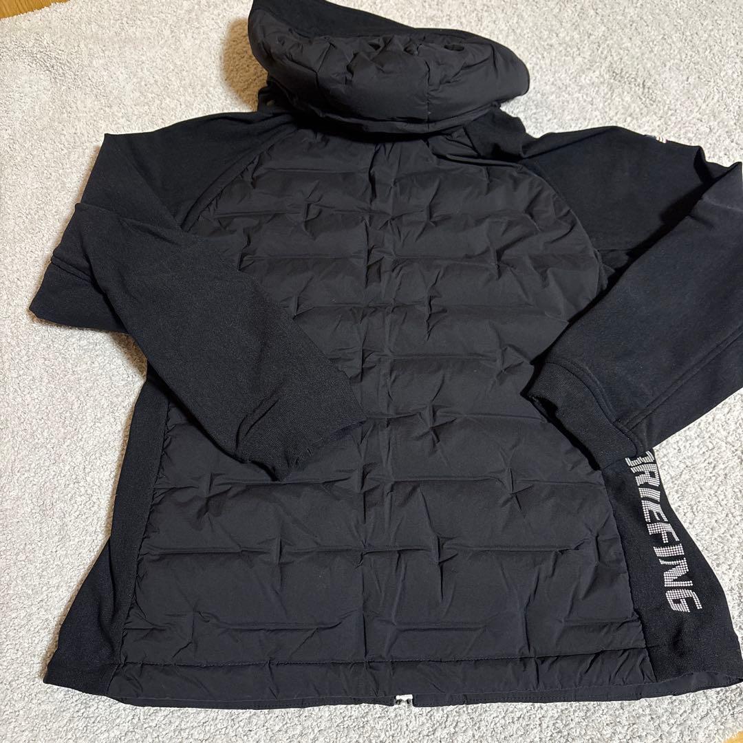 ブリーフィングゴルフ☆ハイブリッドダウンジャケットM ブラック