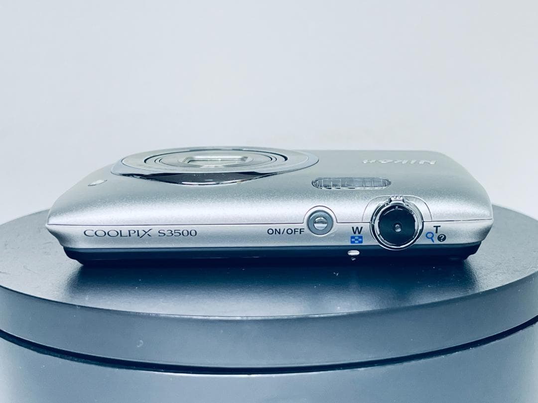 NIKON ニコン COOLPIX S3500 シルバー バッテリー SDカード