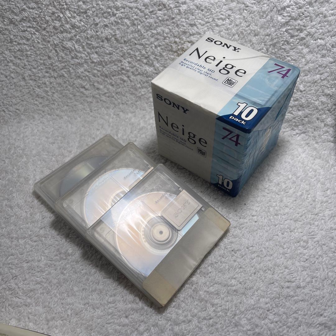 SONY Hi-MDウォークマン MZ-EH50 ＆ 新品MD付