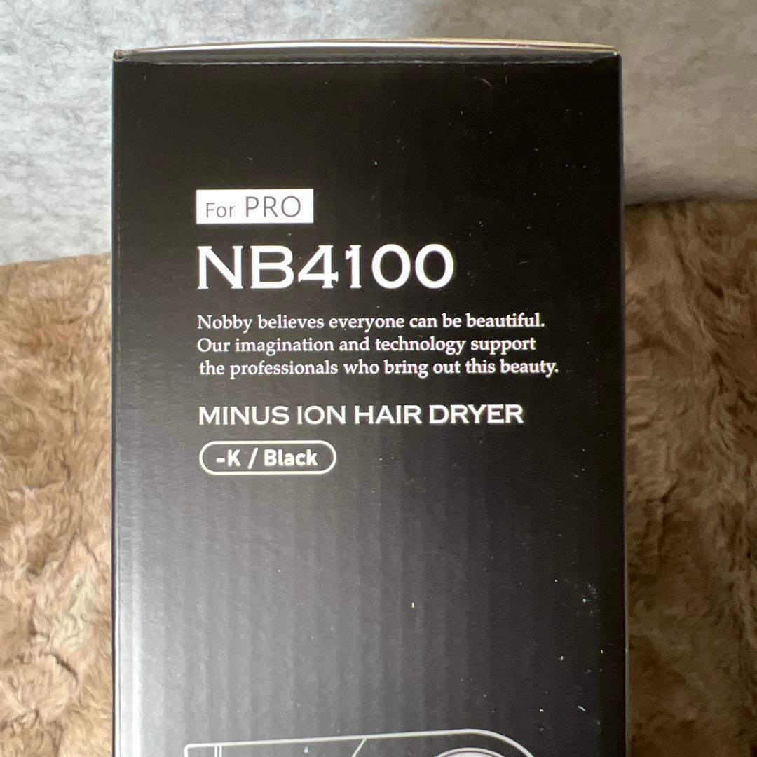 Nobby ノビー マイナスイオンヘアードライヤー NB4100 ブラック