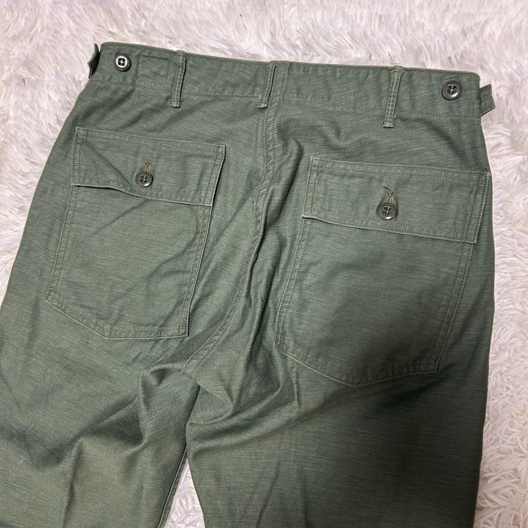 極美品⭐︎orSlow オアスロウ　ベイカーパンツ ファティーグ　1 S