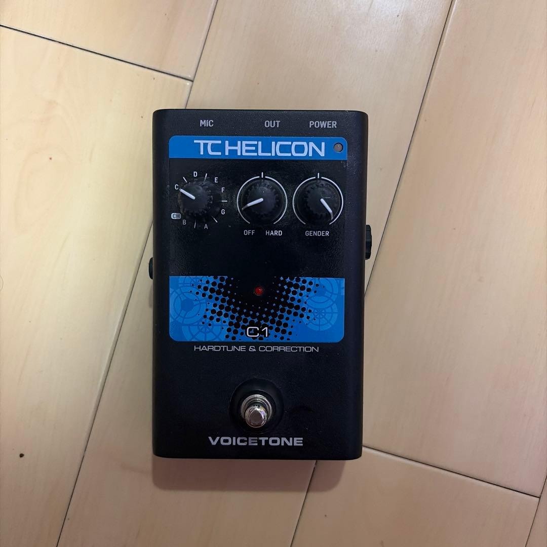 TC HELICON C1 レコーディング用エフェクター(ライブオートチューン)