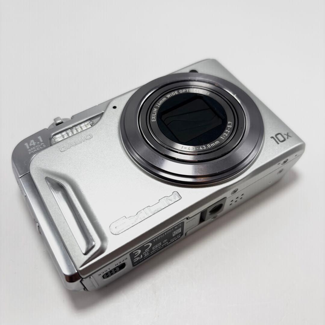 【美品】CASIO EXILIM EX-H15 シルバー デジタルカメラ