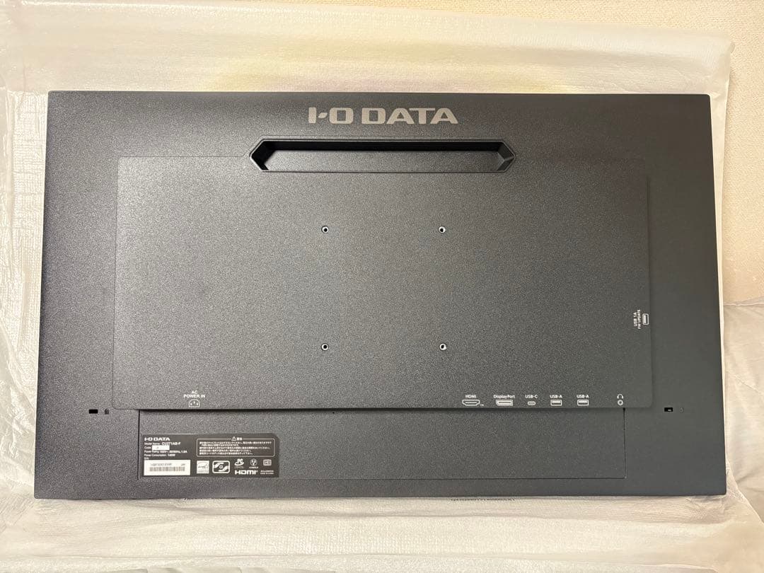 新品交換済 IO DATA27型4K USB-C 65W給電 CU271AB-F