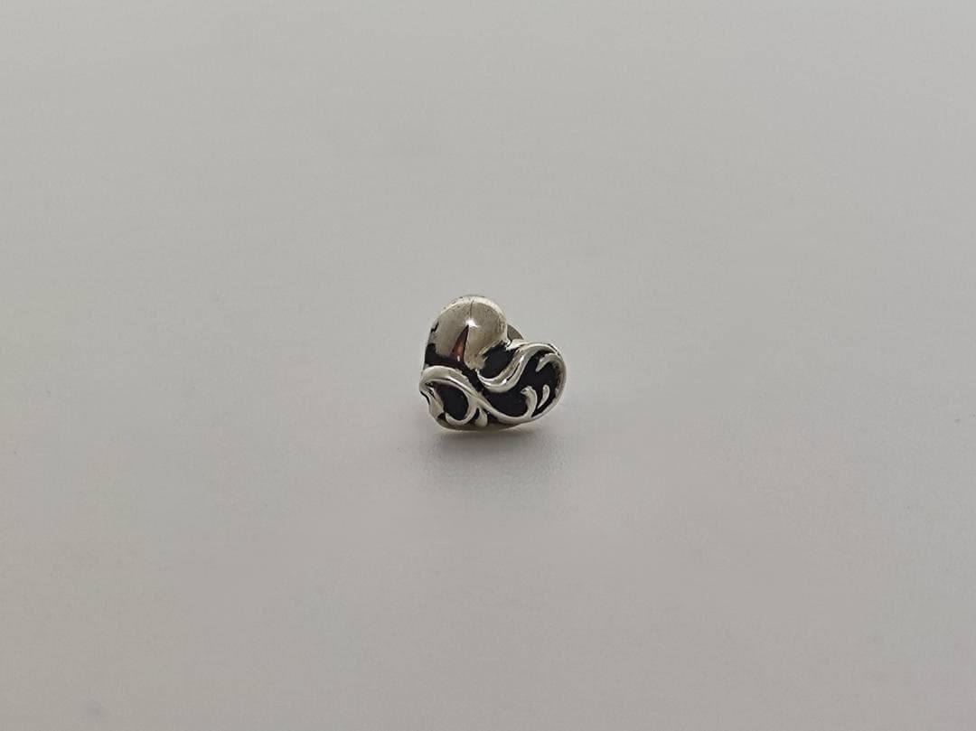 CHROME HEARTS クロムハーツ ハート スタッドピアス（片耳用）