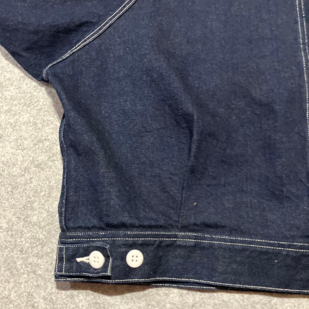 ARTE POVERA ノーカラー デニムジャケット