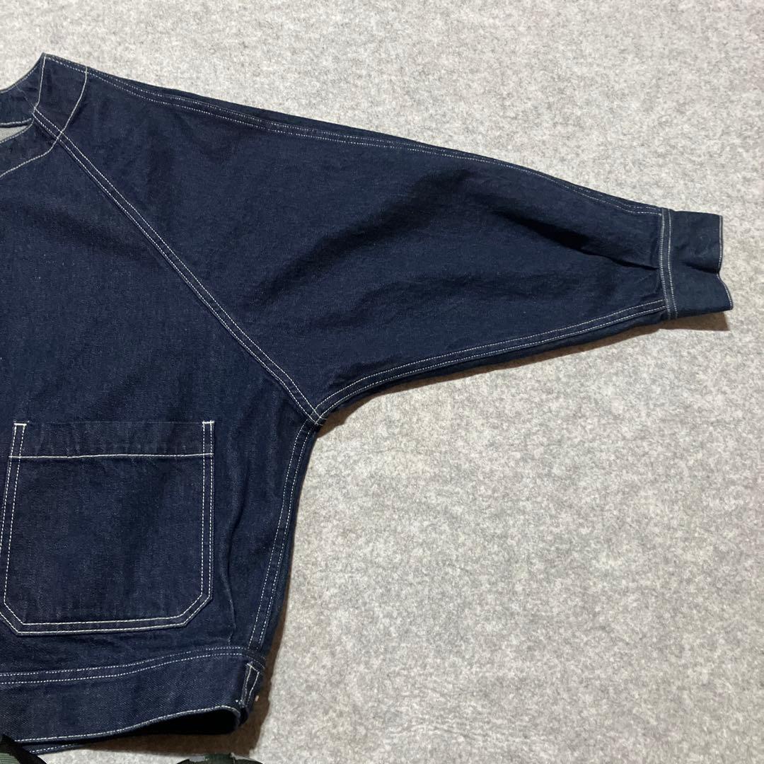 ARTE POVERA ノーカラー デニムジャケット