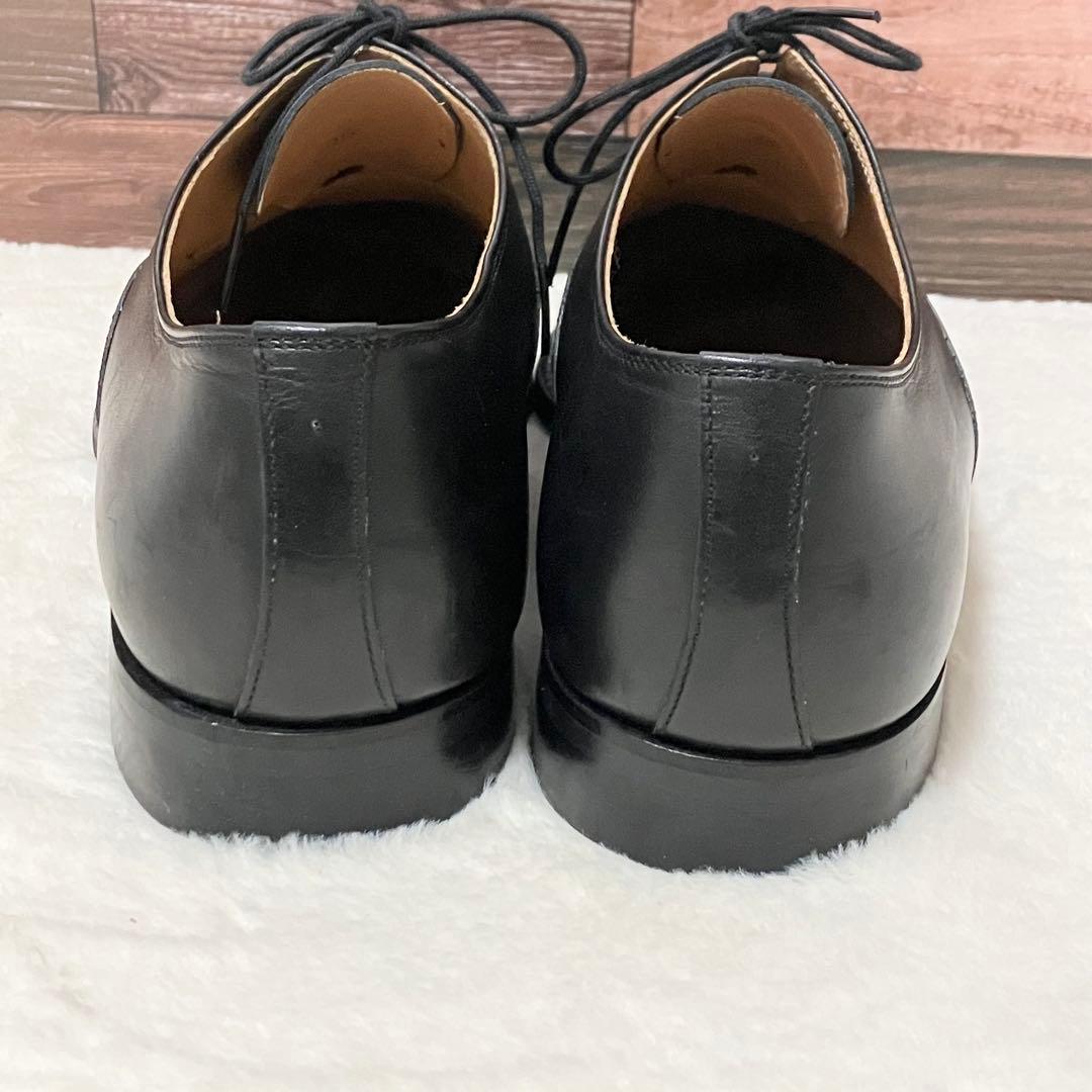 極美品 SCOTCH GRAIN ビジネス シューズ 革 靴 27.0 黒