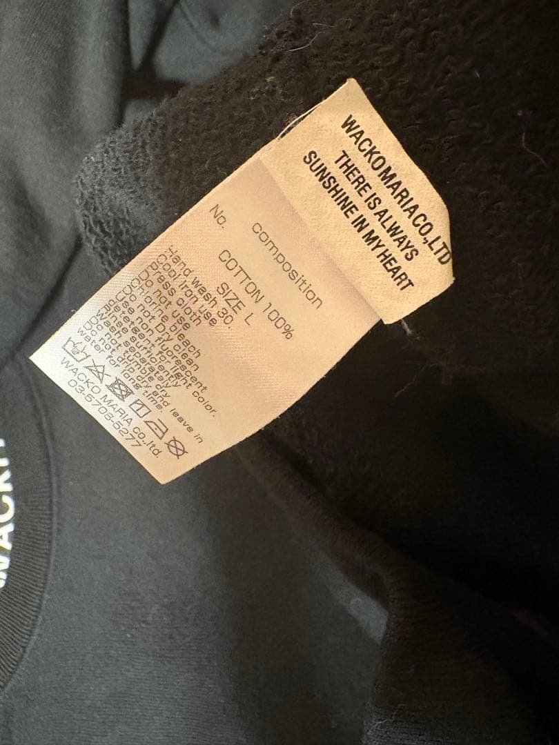 WACKO MARIA GUILTY PARTY トレーナー