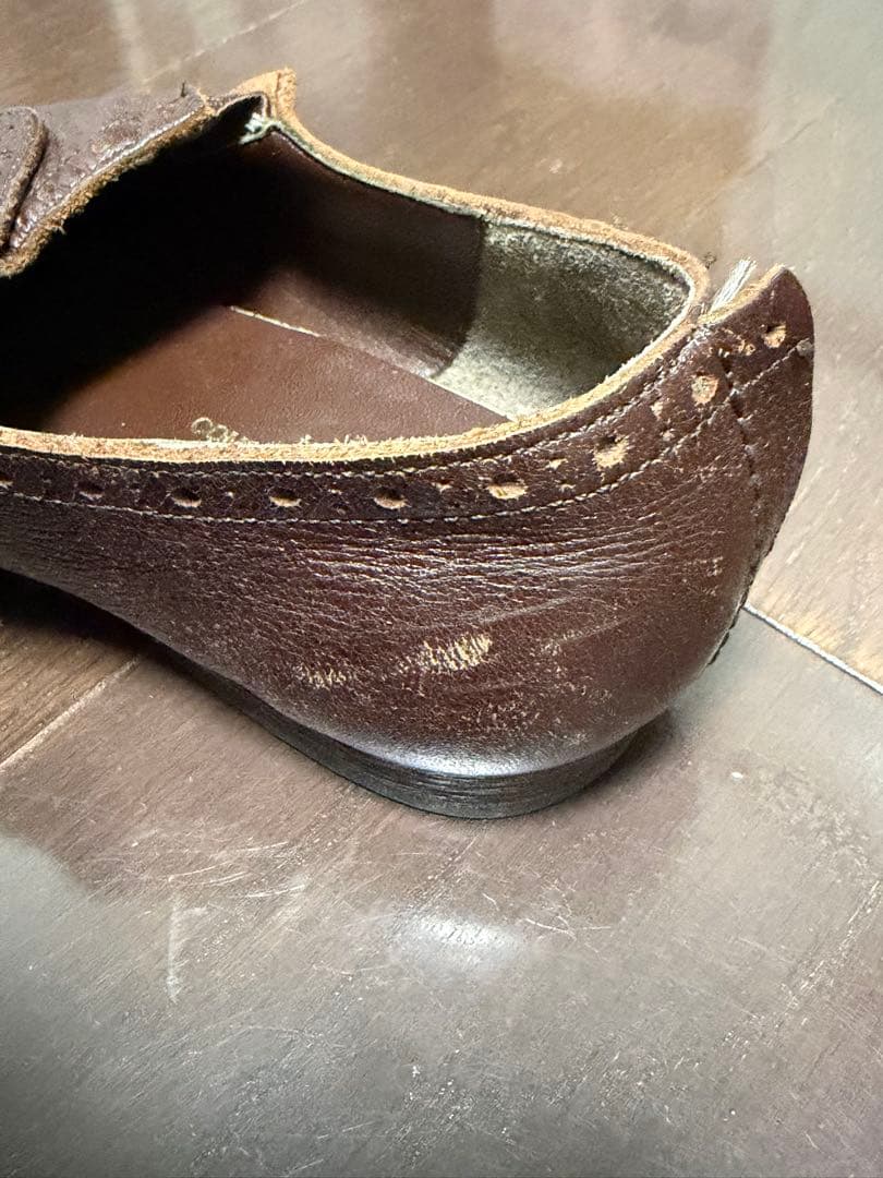 【COMME des GARCONS】コムデギャルソン／スタッズ付レザーシューズ