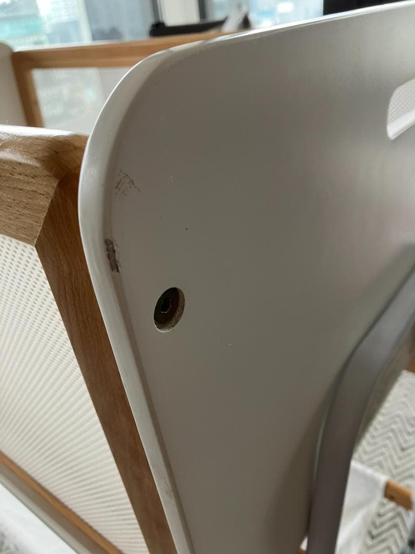 リリワゴン2 ホワイト ベビーベッド yamatoya