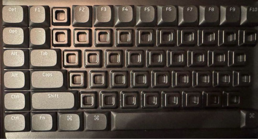 【新品】keyball61 完成品　XVX ロープロファイル仕様