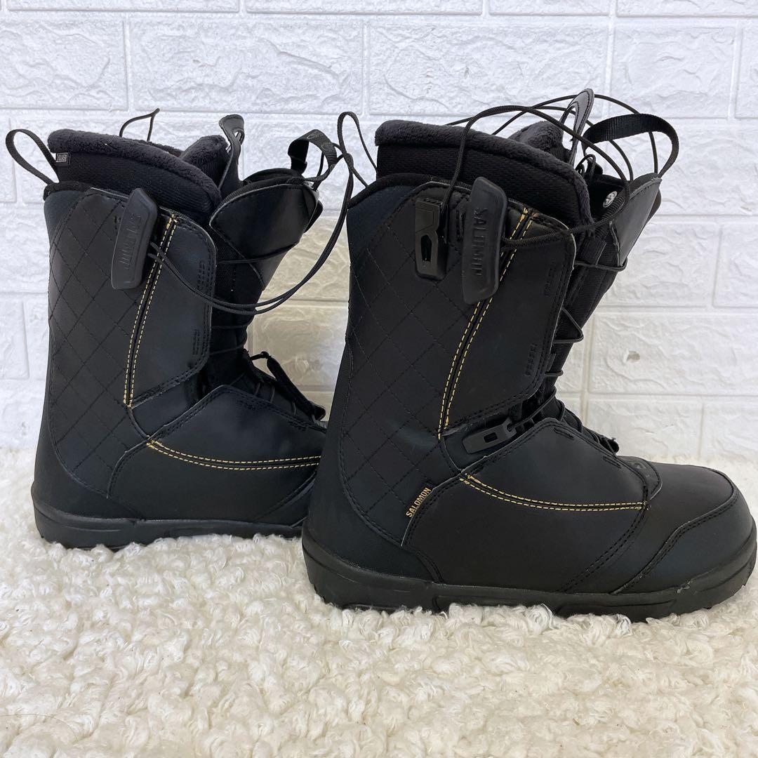 【美品】　サロモンPEARL　25cm クイックレース　スノボブーツ
