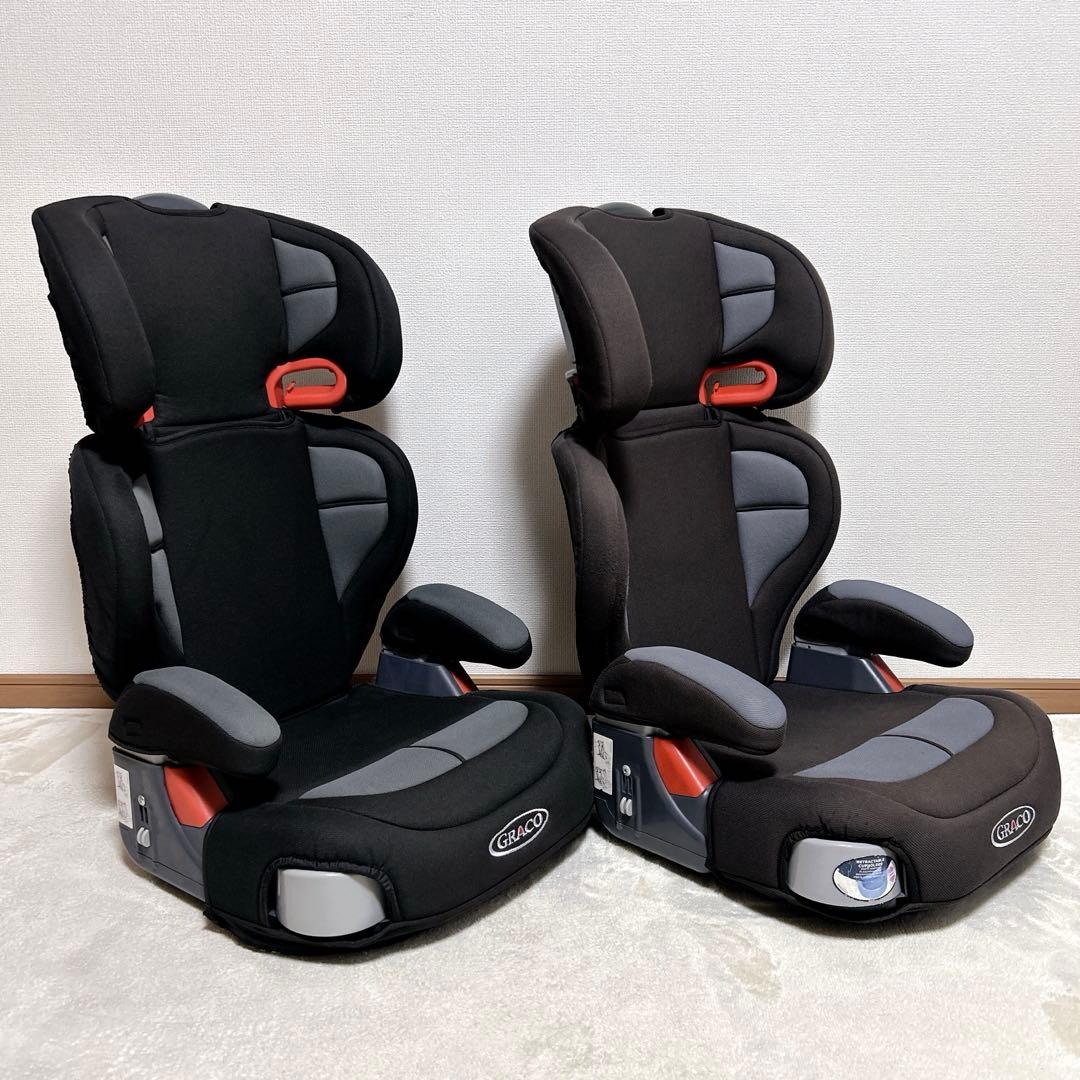 ✨2台セット✨ GRACO ジュニアシート ジュニアプラス カップホルダー