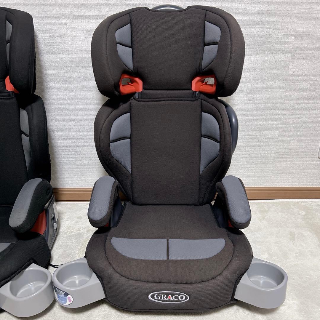 ✨2台セット✨ GRACO ジュニアシート ジュニアプラス カップホルダー