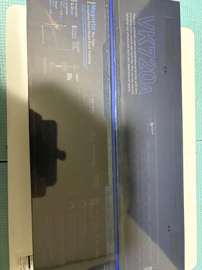 VK720A マグネット式ゲーミングキーボード