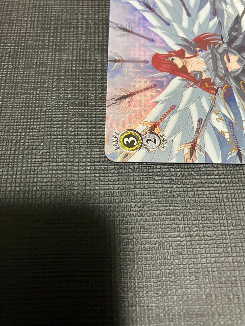 ヴァイスシュヴァルツ FAIRY TAIL 天輪・繚乱の剣 エルザ SP サイン