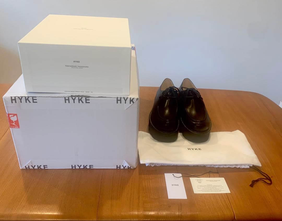 ★HYKE×BEAUTIFUL SHOES TIROLEAN SHOES 未使用