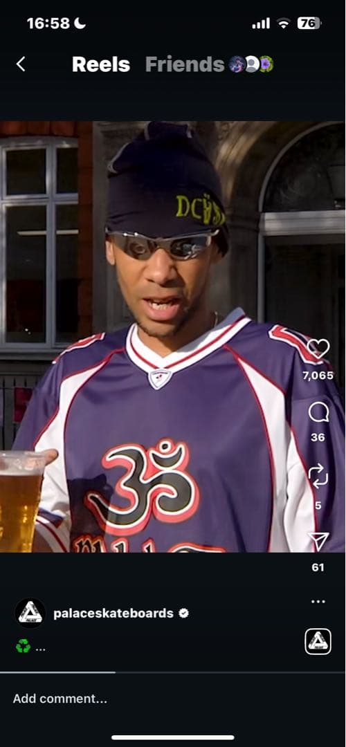 トップス Palace soccer Jersey